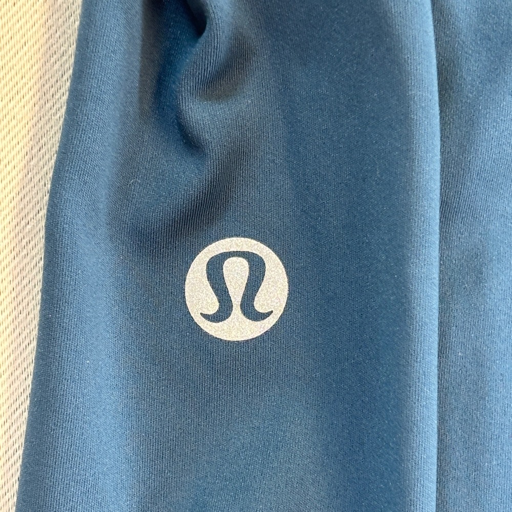 Lululemon Fast and Free Tight 28 Women 12 Blue Brushed Nulux Running Workout - Picture 9 of 12